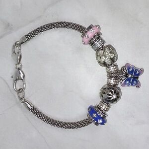Pandora-style Charm Bracelet